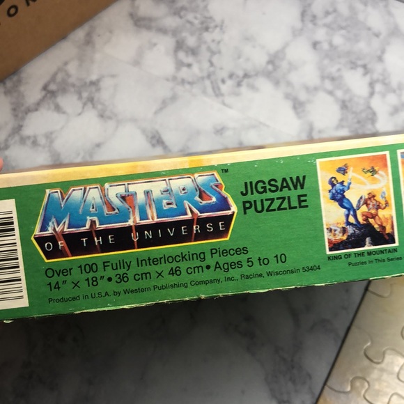 VTG Lot He-Man Masters of The Universe 100pc Puzzles - Picture 5 of 16